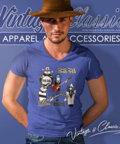 Cheap Trick Rock Ford V Neck TShirt