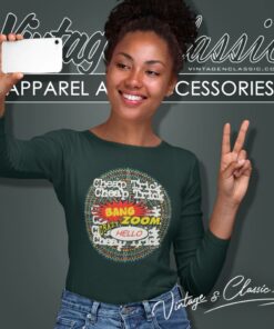 Cheap Trick Shirt Bang Zoom Crazy Hello Long Sleeve Tee