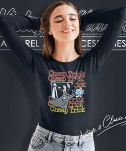 Cheap Trick Shirt I Will Be With You Tonight Long Sleeve Tee