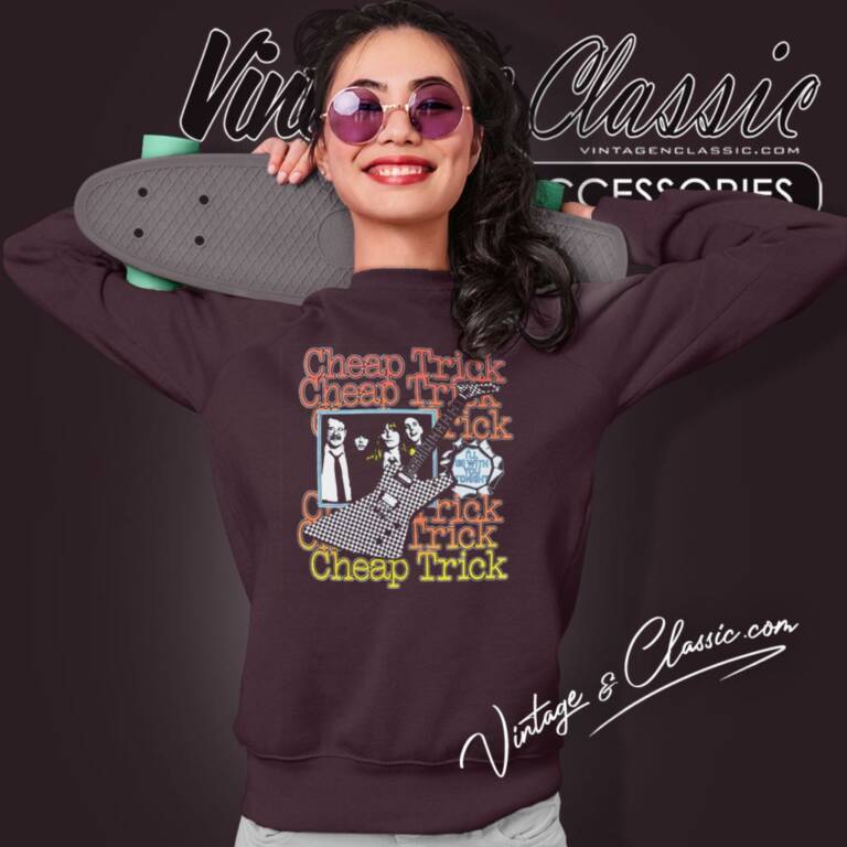 Cheap Trick Shirt I Will Be With You Tonight Sweatshirt Cheap Trick Shirt I Will Be With You Tonight Sweatshirt