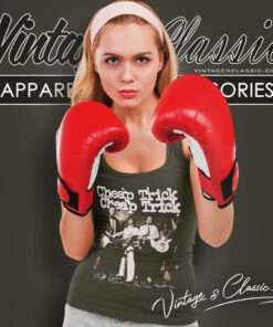 Cheap Trick Signatures Tank Top Racerback