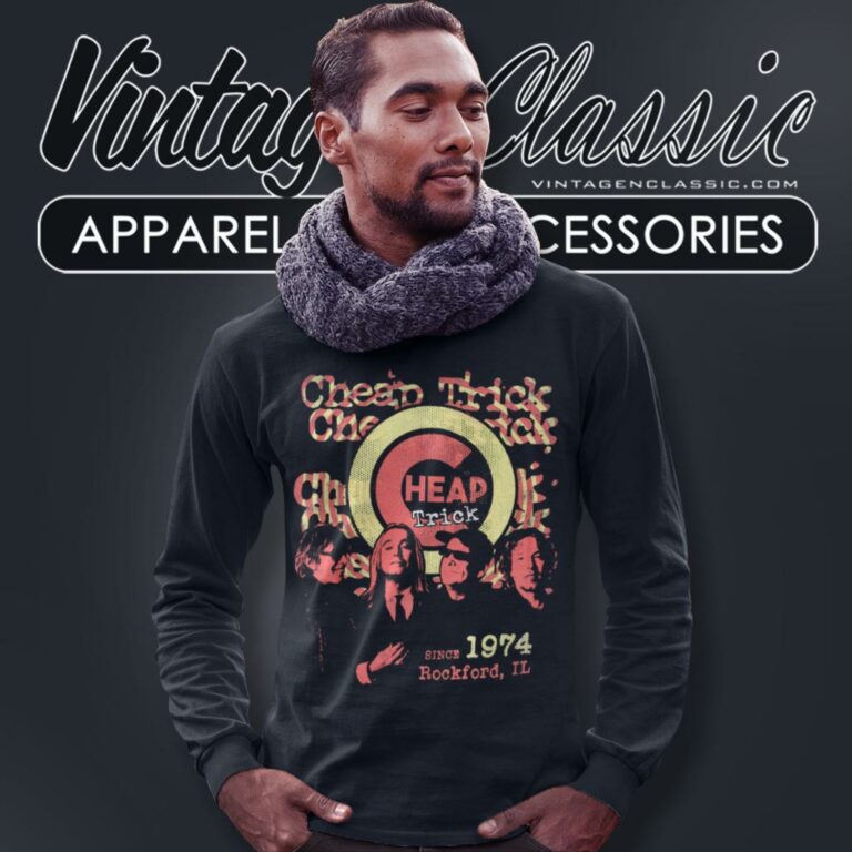 Cheap Trick Since 1974 Long Sleeve Tee Cheap Trick Since 1974 Long Sleeve Tee