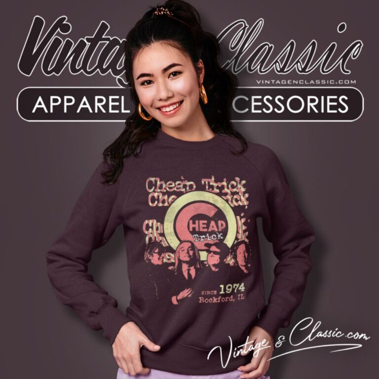 Cheap Trick Since 1974 Sweatshirt Cheap Trick Since 1974 Sweatshirt