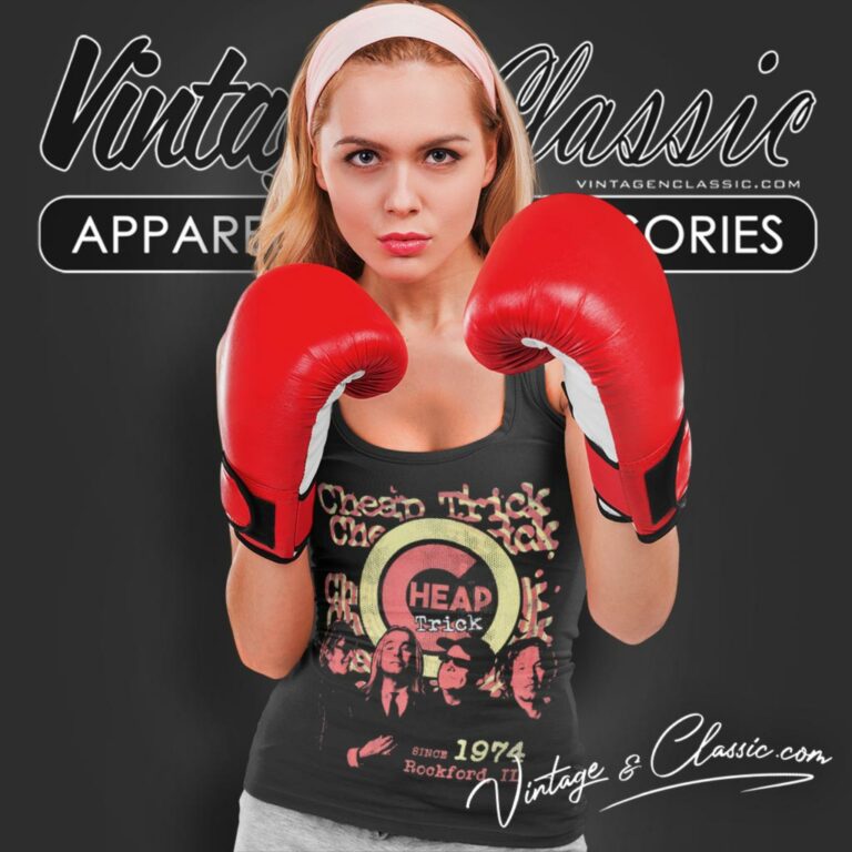 Cheap Trick Since 1974 Tank Top Racerback Cheap Trick Since 1974 Tank Top Racerback