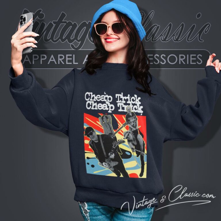 Cheap Trick Uk Tour Sweatshirt Cheap Trick Uk Tour Sweatshirt