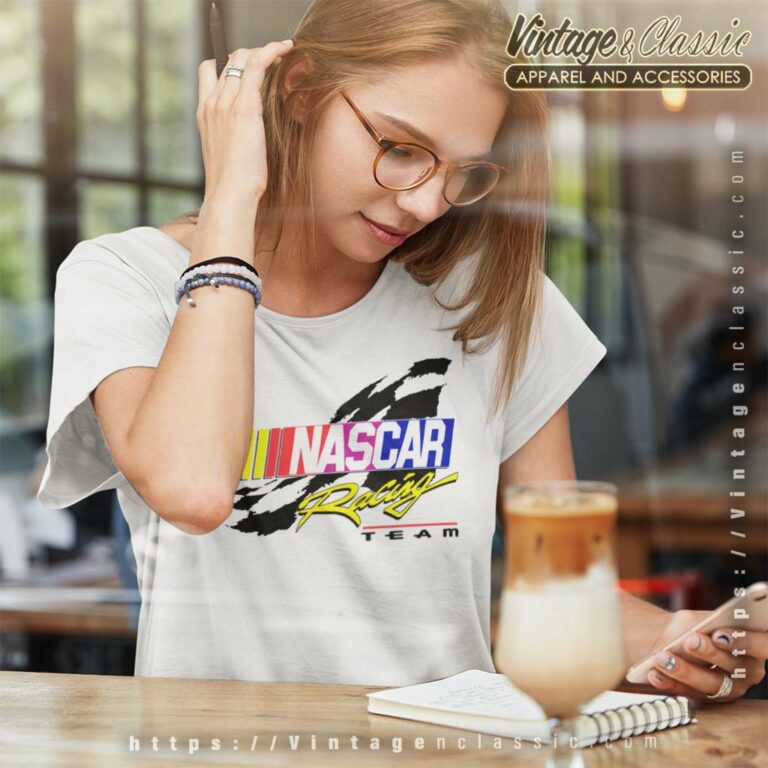 Checkered Flag Sports Nascar Racing Women TShirt Checkered Flag Sports Nascar Racing Women TShirt