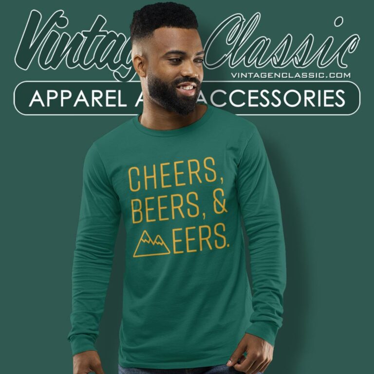 Cheers Beers Eers West Virginia Long Sleeve Tee Cheers Beers Eers West Virginia Long Sleeve Tee