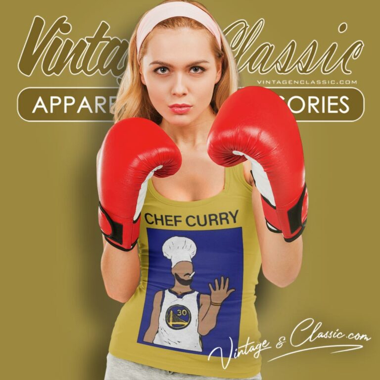 Chef Steph Curry Golden State Warriors Tank Top Racerback Chef Steph Curry Golden State Warriors Tank Top Racerback