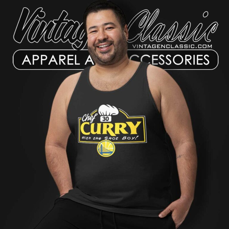 Chef Stephen Curry Golden State Warriors Tank Top Racerback Chef Stephen Curry Golden State Warriors Tank Top Racerback