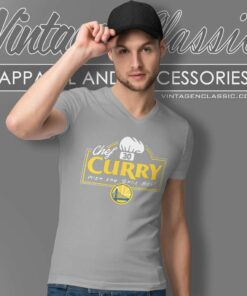 Chef Stephen Curry Golden State Warriors V Neck TShirt