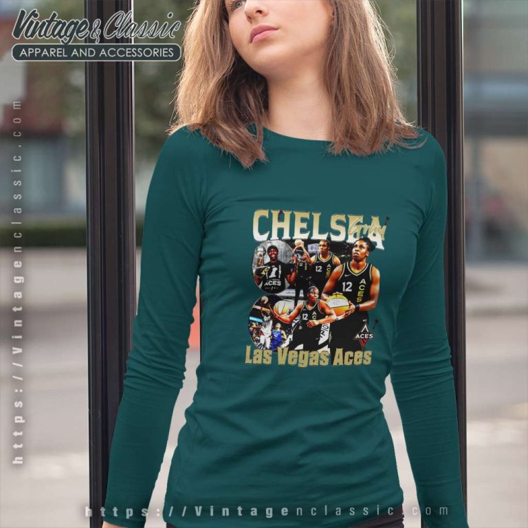 Chelsea Gray Shirt Las Vegas Aces Wnba Vintage Long Sleeve Tee Chelsea Gray Shirt Las Vegas Aces Wnba Vintage Long Sleeve Tee