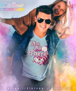 Cheshire Cat Not All There Shirt V Neck TShirt