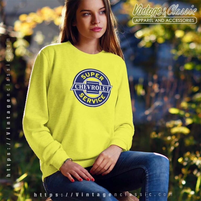 Chevrolet Chevy Super Service Nascar Racing Sweatshirt Chevrolet Chevy Super Service Nascar Racing Sweatshirt