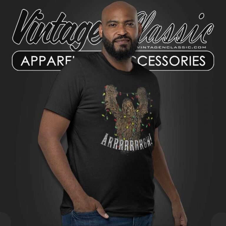 Chewbacca Roar Star Wars Christmas Lights Chewie T Shirt Chewbacca Roar Star Wars Christmas Lights Chewie T Shirt