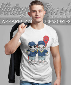 Chibi Jack Skellington Pennywise Indianapolis Colts Shirt 4 Chibi Jack Skellington Pennywise Indianapolis Colts T Shirt