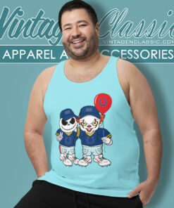 Chibi Jack Skellington Pennywise Indianapolis Colts Shirt 5 Chibi Jack Skellington Pennywise Indianapolis Colts Tank Top Racerback