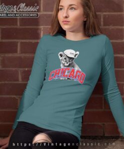 Chicago Baseball Mascot Long Sleeve Tee