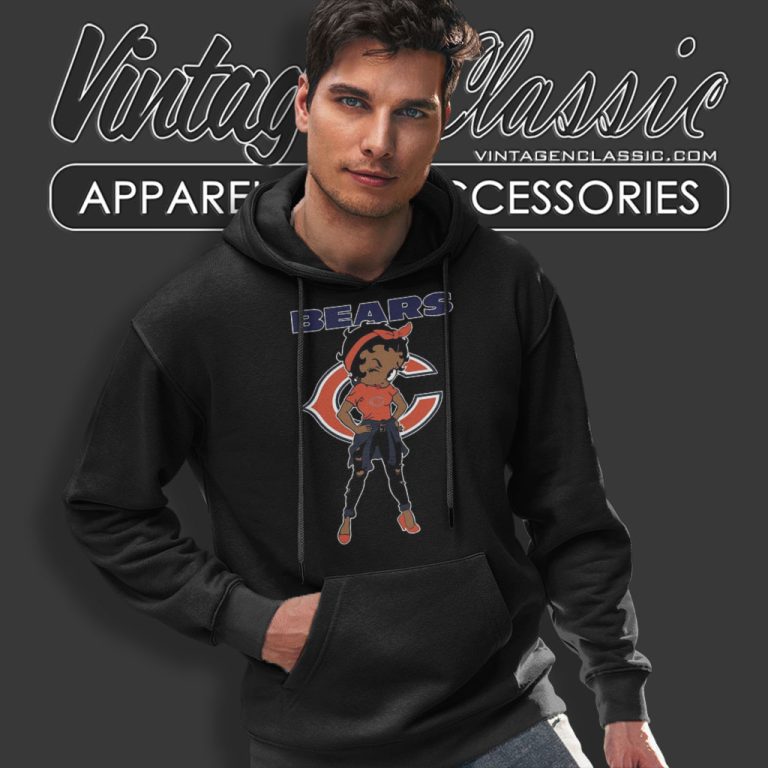 Chicago Bears Betty Boop Hoodie Chicago Bears Betty Boop Hoodie