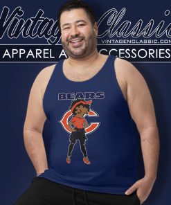 Chicago Bears Betty Boop Tank Top Racerback