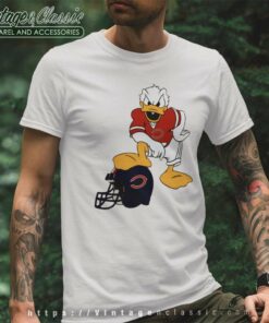 Chicago Bears Donald Duck T Shirt