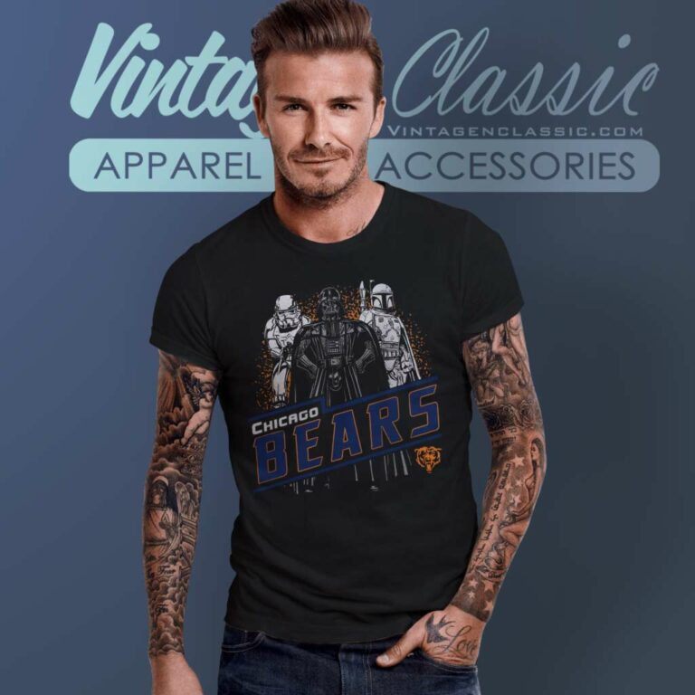 Chicago Bears Empire Star Wars T Shirt Chicago Bears Empire Star Wars T Shirt