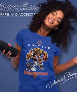 Chicago Bears Football Player Mascot Women T Shirt