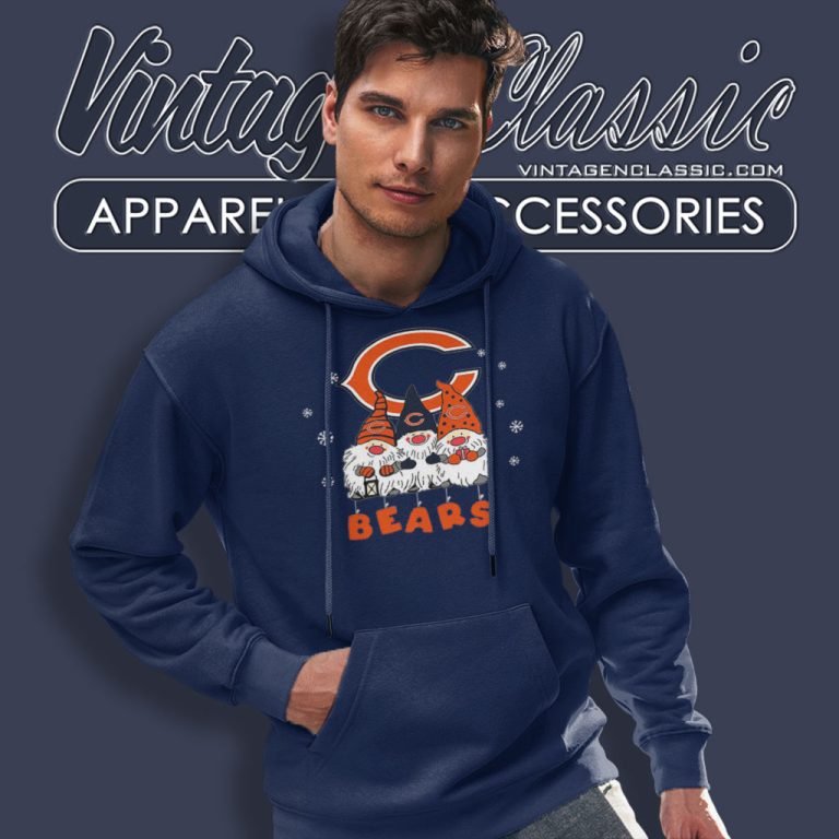 Chicago Bears Gnomes Christmas Hoodie Chicago Bears Gnomes Christmas Hoodie