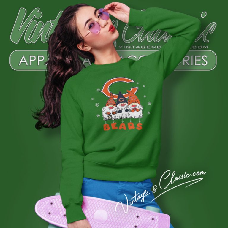 Chicago Bears Gnomes Christmas Sweatshirt Chicago Bears Gnomes Christmas Sweatshirt