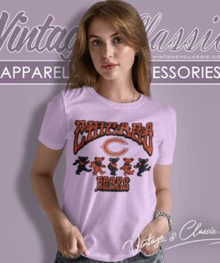 Chicago Bears Grateful Dead Dancing Bears Women T Shirt