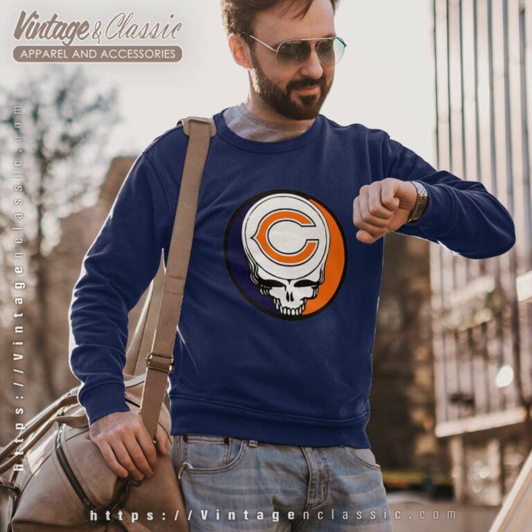 Chicago Bears Grateful Dead Steal Your Face Sweatshirt Chicago Bears Grateful Dead Steal Your Face Sweatshirt