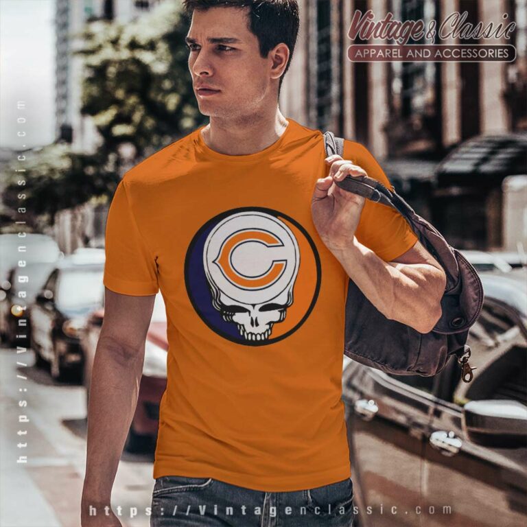 Chicago Bears Grateful Dead Steal Your Face T Shirt Chicago Bears Grateful Dead Steal Your Face T Shirt
