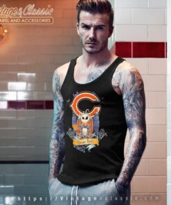 Chicago Bears Jack Skellington This Is The Nightmare Halloween Tank Top Racerback