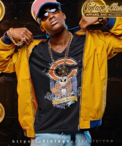 Chicago Bears Jack Skellington This Is The Nightmare Halloween V Neck TShirt