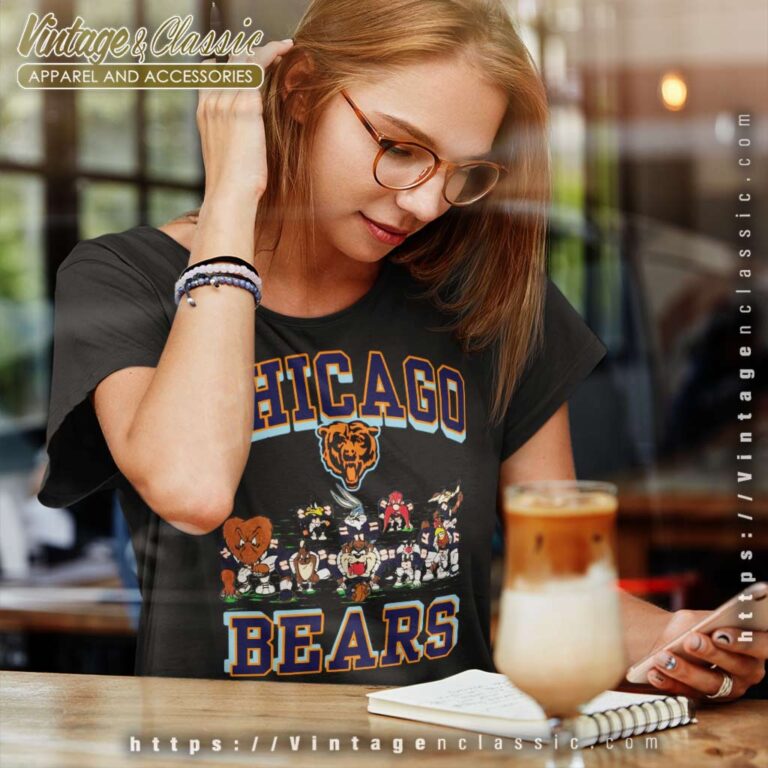 Chicago Bears Looney Tunes Women TShirt Chicago Bears Looney Tunes Women TShirt
