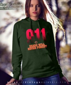 Chicago Bears Nfl 911 Will Never Forget Hoodie