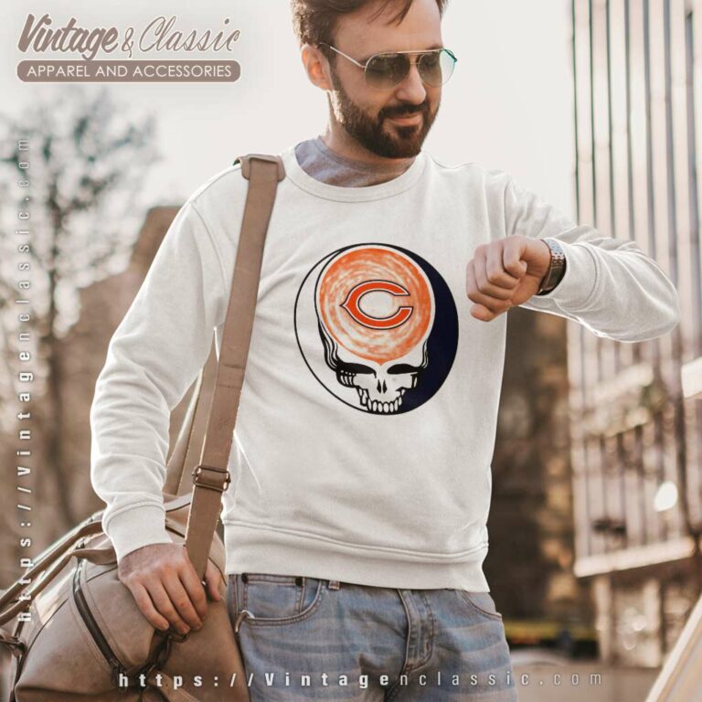 Chicago Bears Shirt Nfl Grateful Dead Logo Sweatshirt Chicago Bears Shirt Nfl Grateful Dead Logo Sweatshirt