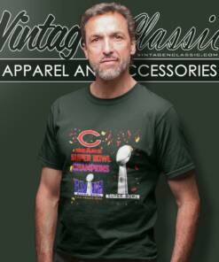 Chicago Bears Shirt Super Bowl Champions Lviii Las Vegas 2024 T Shirt