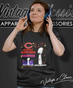 Chicago Bears Shirt Super Bowl Champions Lviii Las Vegas 2024 Women T Shirt
