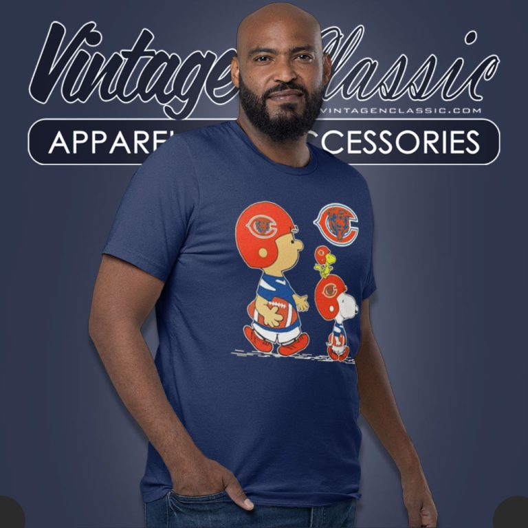 Chicago Bears Snoopy Charlie Brown And Woodstock T Shirt Chicago Bears Snoopy Charlie Brown And Woodstock T Shirt