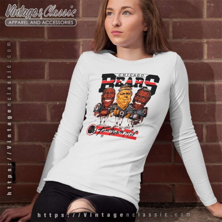 Chicago Bears Touchdown Club Caricature Long Sleeve Tee Chicago Bears Touchdown Club Caricature Long Sleeve Tee