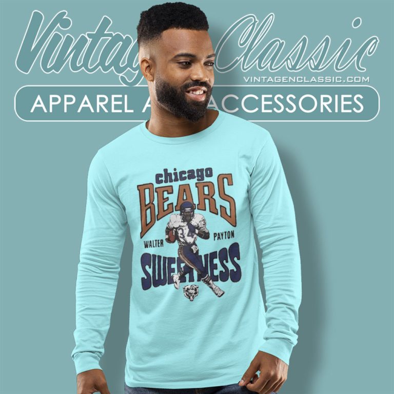 Chicago Bears Walter Payton Long Sleeve Tee Chicago Bears Walter Payton Long Sleeve Tee