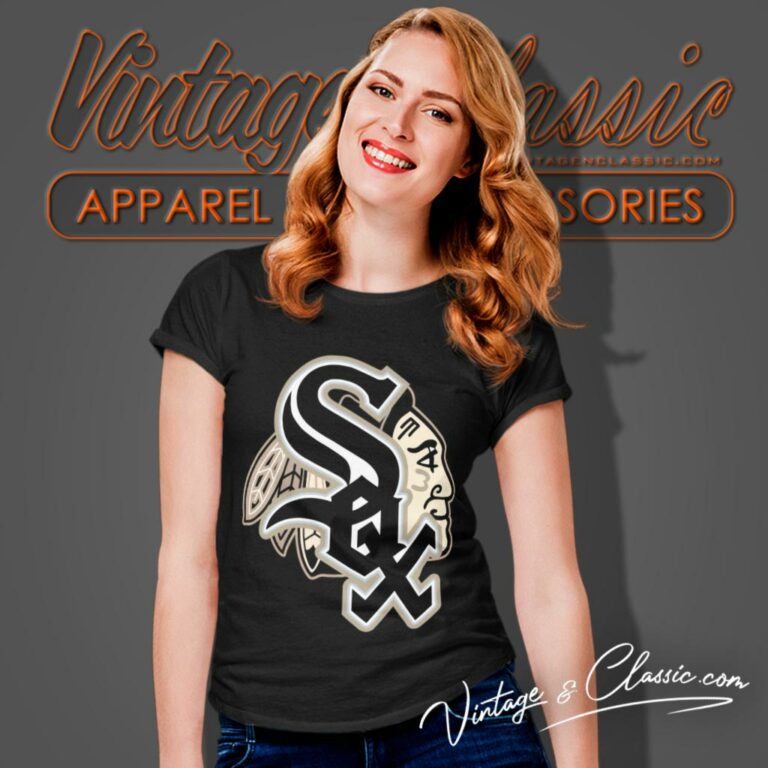 Chicago Blackhawks Chicago Sox Women T Shirt Chicago Blackhawks Chicago Sox Women T Shirt