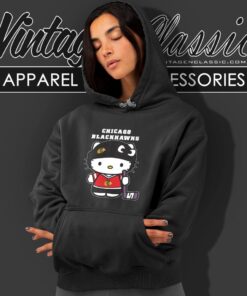 Chicago Blackhawks Hello Kitty Shirt Hoodie