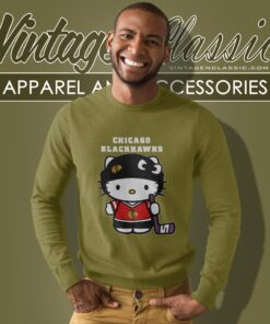 Chicago Blackhawks Hello Kitty Shirt Sweatshirt