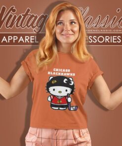 Chicago Blackhawks Hello Kitty Shirt