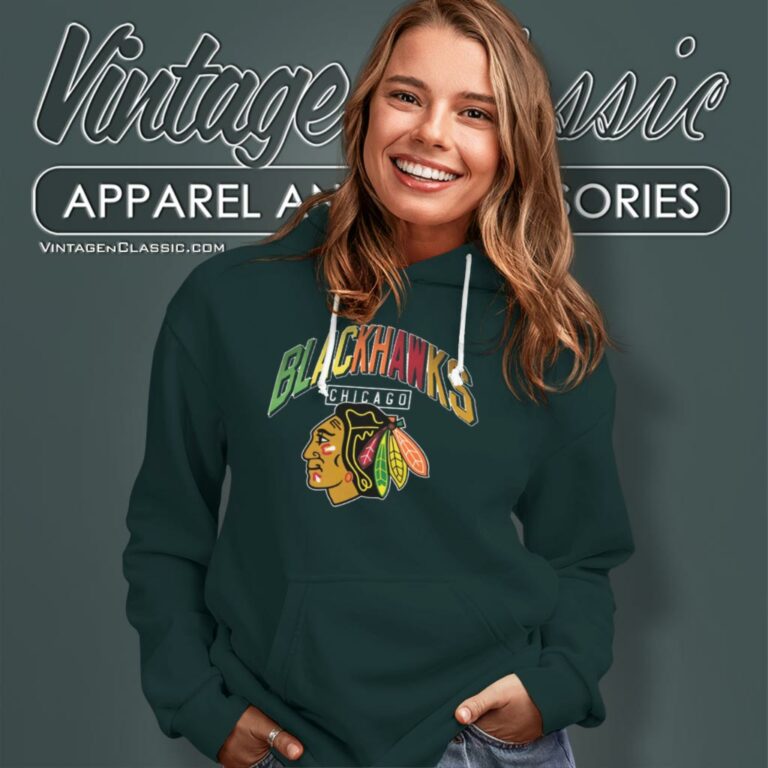 Chicago Blackhawks Logo Hockey Hoodie Chicago Blackhawks Logo Hockey Hoodie