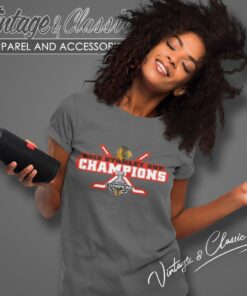 Chicago Blackhawks Shirt 2013 Stanley Cup Champions Hockey Women T Shirt