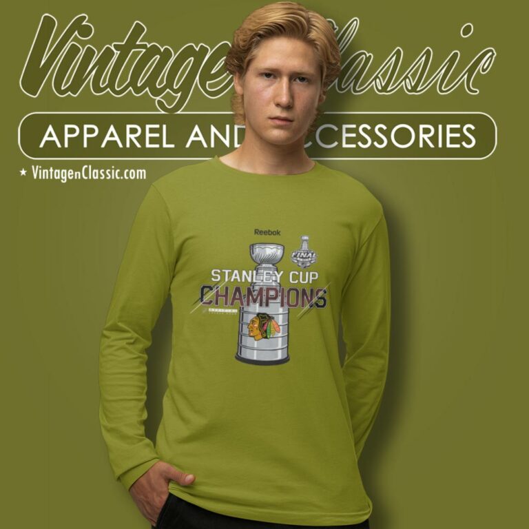 Chicago Blackhawks Shirt 2015 Stanley Cup Champs Long Sleeve Tee Chicago Blackhawks Shirt 2015 Stanley Cup Champs Long Sleeve Tee