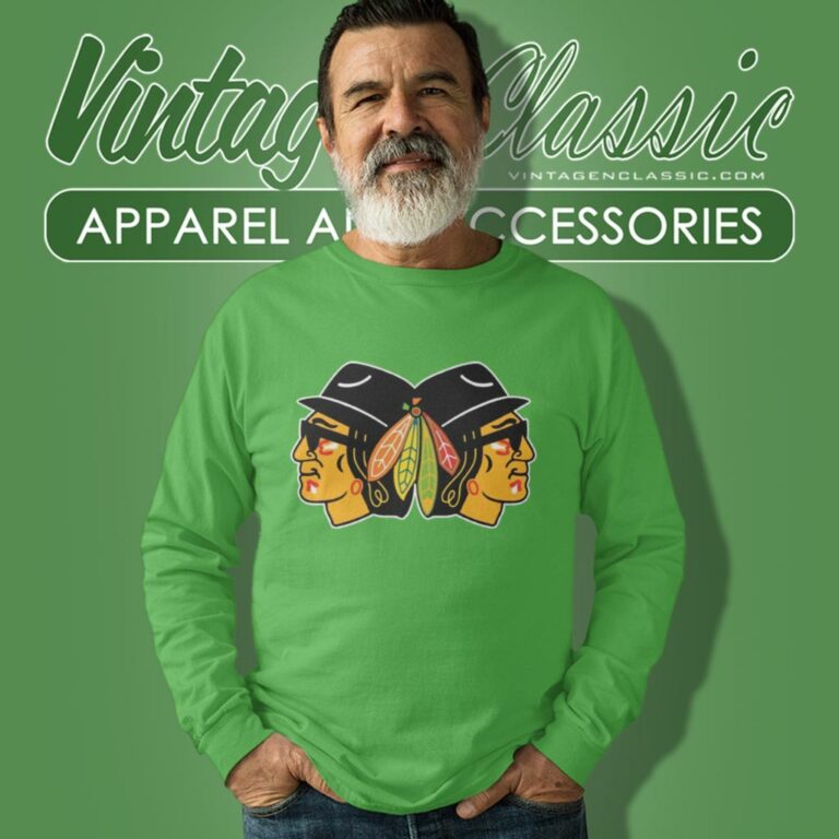 Chicago Blues Brothers Hawks Long Sleeve Tee Chicago Blues Brothers Hawks Long Sleeve Tee
