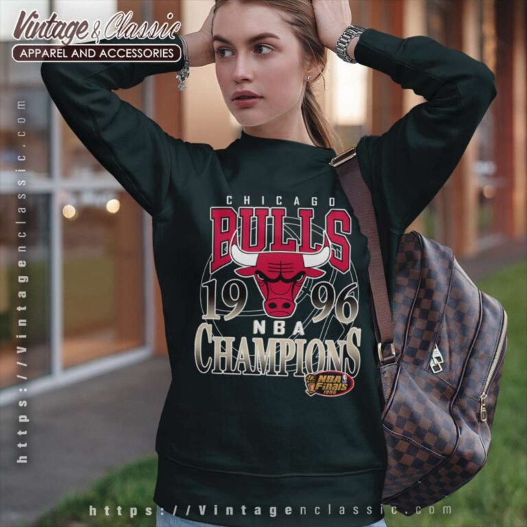 Chicago Bulls 1996 Champions Nba Basketball Sweatshirt Chicago Bulls 1996 Champions Nba Basketball Sweatshirt